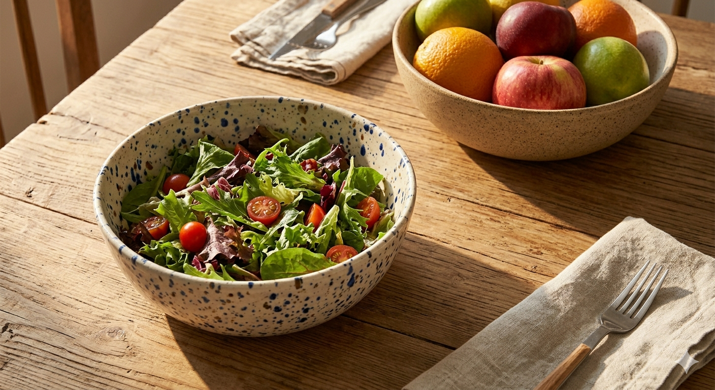 Speckled Ceramic Bowls: How to Add Color and Texture to a Kitchen Table