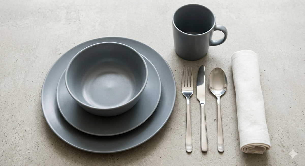 How to Build a Practical Plate Set for Breakfast, Lunch, Dinner, and Entertaining