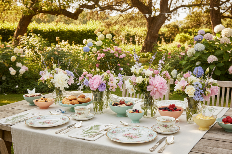 Garden Party Tableware