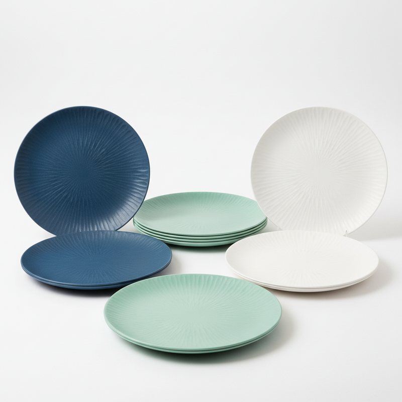 Plastic Plates Set