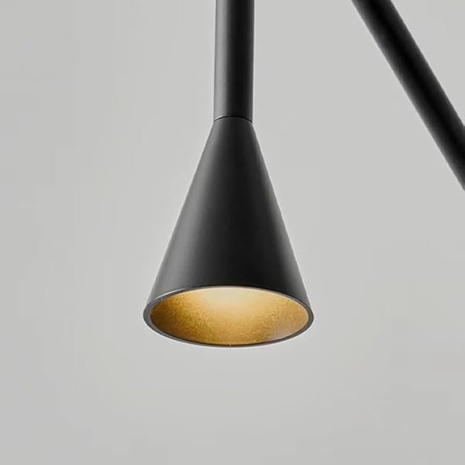 Modern Iron Aluminum LED Decor Home Wall Lamp Black Golden Bedroom Foyer Dining Room Lighting Fixtures