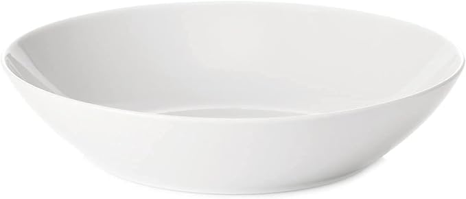 Pillivuyt, Shallow Medium French Porcelain Serving Bowl, 9 Inches Diameter, 3.5 Cups