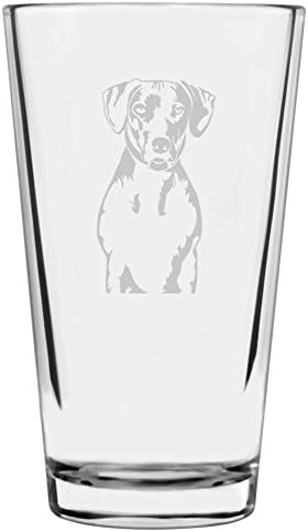 Rhodesian Ridgeback Customizable Dog Themed Etched All Purpose 16oz Pint Glass