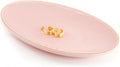 HANKOR Ceramic Key Bowl for Entryway Table, 7 x 4 Key Dish Tray Catch All Bowl, Small Decorative Bowl for Key Jewelry Ring, Pink