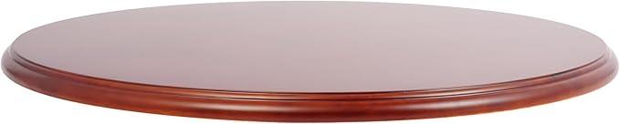 27.56" Dining Table Turntable, Wooden Rotating Serving Tray Round Tabletop Serving Plate Large Round Serving Plate Tabletop Rotating Tray Organizer for Table Top Counter Top