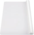 Ewen 35.6x23.5in 2mm Silicone Mats for Kitchen Counter, Thick Heat Resistant Silicone Mat, Extra Large Non-Stick Pastry Mat Glass Top Stove Cover Countertop Protector for Baking Coffee Bar Translucent