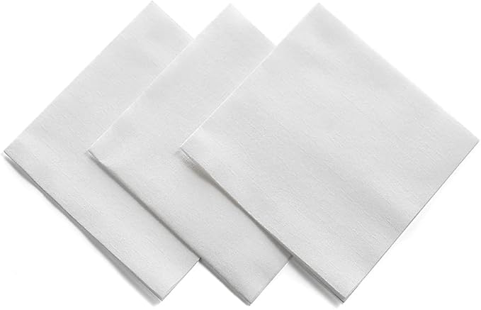 BloominGoods Disposable Linen-Feel Dessert and Beverage Napkins - Soft and absorbant cocktail Paper Napkins For Bar, Restaurant, Café, wedding Or Parties (2000-Pack)