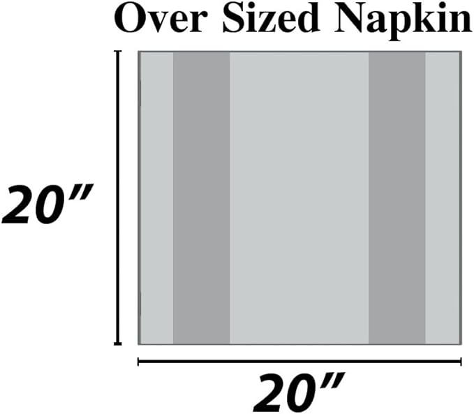 Urban Villa Cloth Napkins Set of 12 20x20 Inches 100% Cotton Napkins Cloth Washable Durable Reusable Absorbent Table Dinner Napkins Cloth for Hotel Lunch Restaurant Weddings Parties-Black white Checks