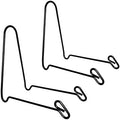 Artliving 2 Pack Display Stand Easel Iron Bowl Stands for Display Large Deep Bowls, Platters and Deep Dishes