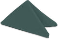 Polyester Cloth Napkins - Washable Soft Table Linens - Durable & Elegant for Dining, Restaurants, Weddings, Events, Rentals, Banquets, & Parties - Premium Quality Set of 250, Hunter Green, 17"x17"