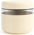 24 oz Glass Lunch Bowl Container with Lid | Leak & Spill Proof, BPA-Free, Microwave & Dishwasher Safe, Airtight Meal Prep & Food Storage Jar for Lunch, Salad, Soup, Overnight Oats, Stew, Yogurt