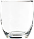 Vikko Mini 7 Ounce Drinking Glasses, 2.9” Diameter x 3.2” Thick and Durable Glass, For Water, Juice, Soda, or Wine, Dishwasher Safe, Set of 6 Small Clear Glass Tumblers
