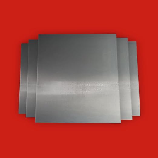 16-Gauge Mild CRS Steel Sheet - Formable, Weldable, Magnetic, Smooth Surface - Industrial-Grade Metal Plate for DIY Projects, Fabrication, and More. (5, .060 X 24 X 24)