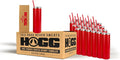 Hogg 20 oz Skinny Case (24 Units) - Red, Powder Coated Tumblers for Laser Engraving, Engravable Tumblers Bulk, Stainless Steel Cups Bulk, Insulated Cups with Lids and Straws