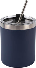 12 Oz Stainless Steel Skinny Tumbler with Splash Proof Lid, Vacuum Insulated Double Wall Thermal Cup, Outdoor Unbreakable Travel Slim Bottle for Hot Cold Drinks