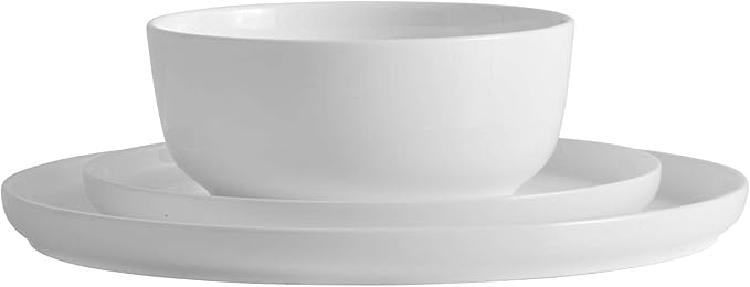 Mikasa 5266100 Samantha Chip-Resistant 16 Piece Set, Service for 4 White