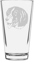 Karakachan Bulgarian Shepherd Custom Personalized Dog Themed Etched All Purpose 16oz Pint Glass