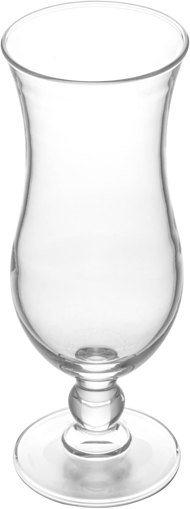 Vetri 15.5 Ounce Party Glasses, 6 Dishwashable Pina Colada Glasses - No Lead, Durable, Clear Glass Tulip Drinking Cups For Tropical Cocktails, For Alcoholic And No-Alcoholic Drinks - Restaurantware