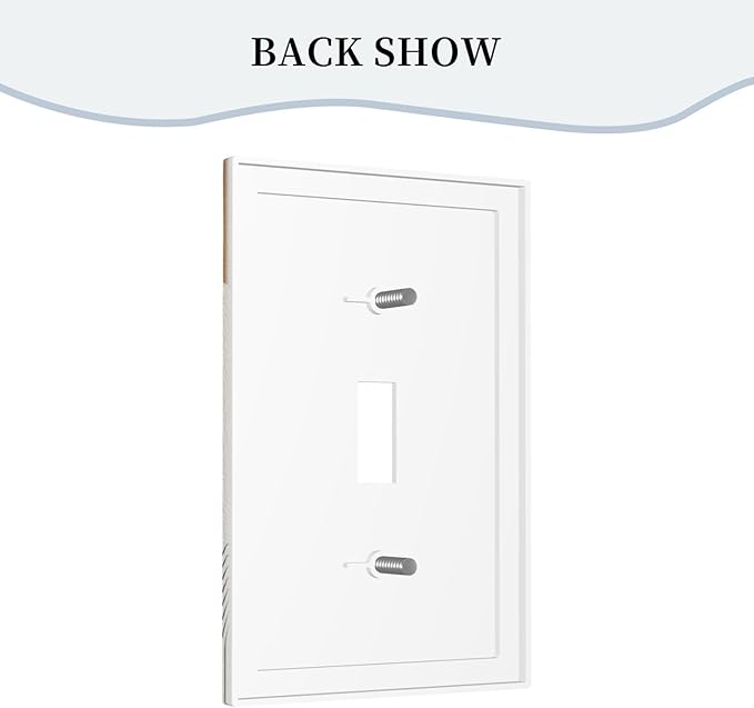 Decorative Light Switch Cover Mid Century Boho Sun Beige Minimalist Abstract 1 Gang Wall Plate Cover Single Toggle Outlet Covers Switchplate Electrical Faceplate for Bathroom Bedroom（2 Pack）