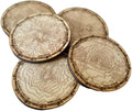 Pacific Northwest Mountains Wooden Coasters | Set of 5 | Topography Coasters Active (Poplar)