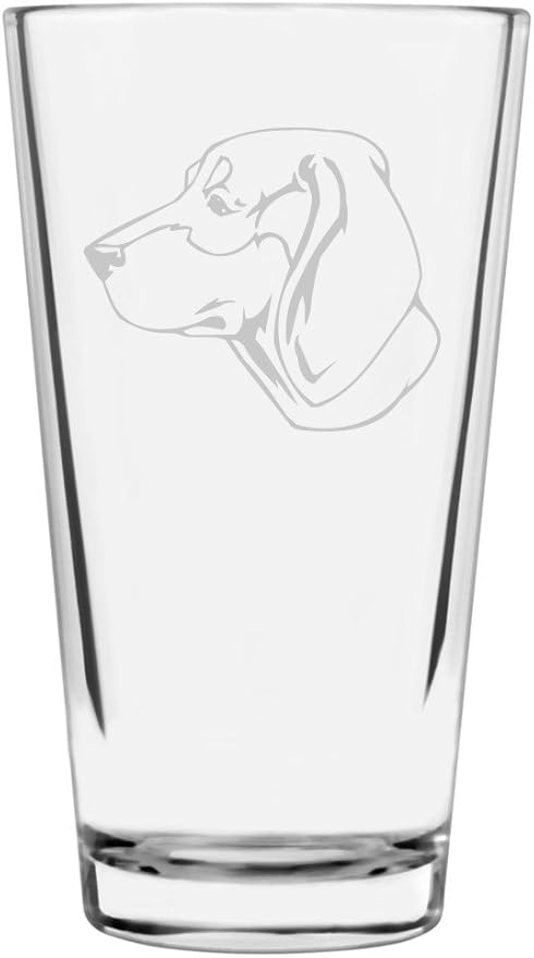Polish Hunting Custom Personalized Dog Themed Etched All Purpose 16oz Pint Glass