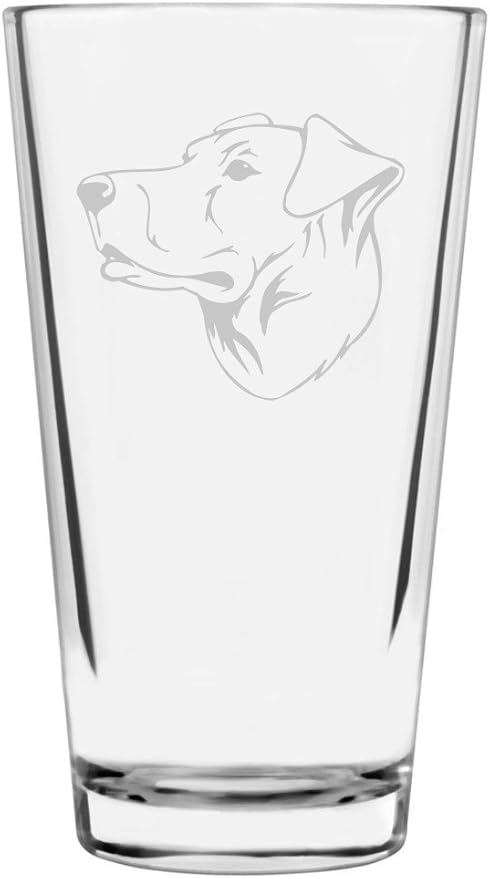 Chinook Custom Personalized Dog Themed Etched All Purpose 16oz Pint Glass