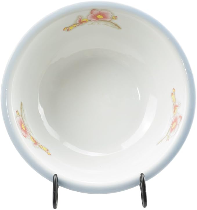 Artliving (4 Pack Black Display Stand Easel Iron Bowl Stands for Display Large Deep Bowls, Platters and Deep Dishes