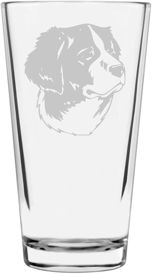 Drentse Patrijshond Custom Personalized Dog Themed Etched All Purpose 16oz Pint Glass