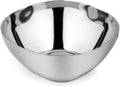 Ahimsa Stainless Steel Kids Bowl, Durable Pediatrician Designed Toddler Snack Bowls, 12oz, Premium Non Toxic Metal, Easy to Clean & Dishwasher Safe, Silver