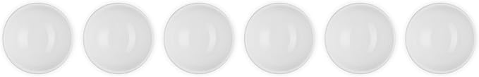Le Creuset Set Of 6 Vancouver Pinch Bowls 2 Oz White
