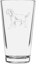 Armant Egyptian Sheepdog Custom Personalized Dog Themed Etched All Purpose 16oz Pint Glass
