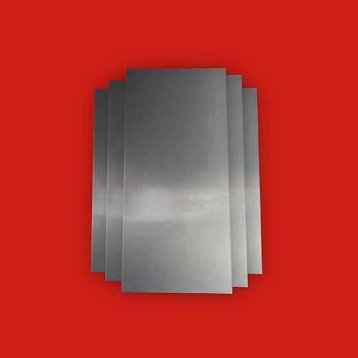Metoro 16-Gauge Mild CRS Steel Sheet - Formable, Weldable, Magnetic, Smooth Surface - Industrial-Grade Metal Plate for DIY Projects, Fabrication, and More. (5, .060 X 24 X 12)
