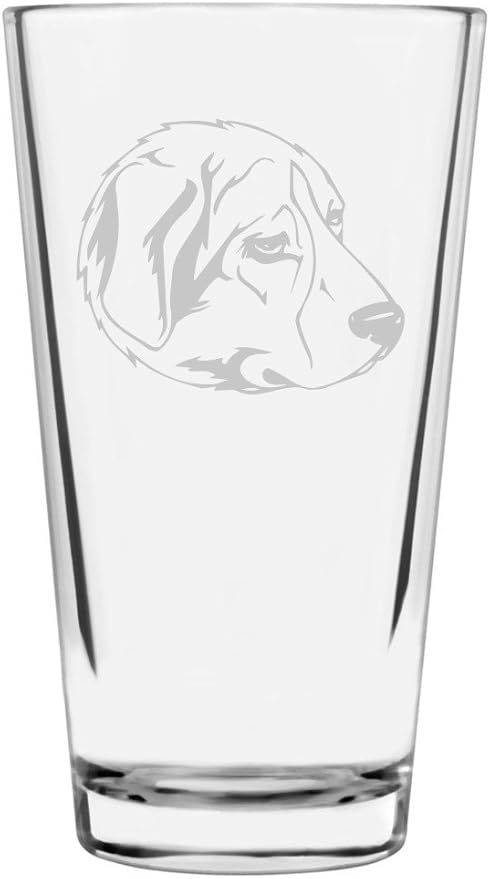 Rafeiro do Alentejo Alentejo Mastiff Custom Personalized Dog Themed Etched All Purpose 16oz Pint Glass