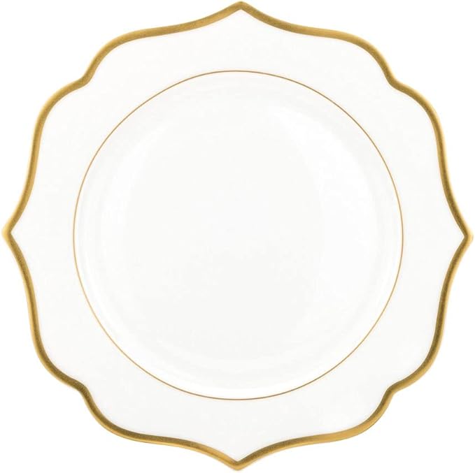 Euro Porcelain 57-pc Banquet Dinnerware Set, Luxury Bone China Tableware, Service for 8 (2MP) (6664-20)