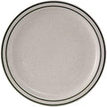 Tuxton China TES-009 Plate, 9-1/2" Diameter, Round, Narrow Rim, Microwave and Dishwasher Safe, Oven Proof, Fully Vitrified, Ceramic, Emerald, Pack of 24