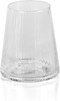 Zodax Bandol Fluted Textured Glasses or Stemware Sets of 2 or 4 (All Purpose Glasses S/4)