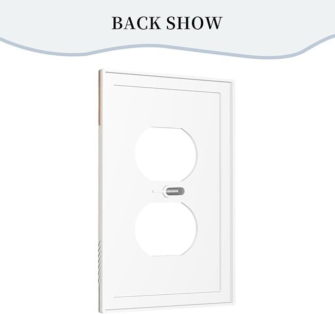 Outlet Covers Mid Century Boho Sun Beige Minimalist Abstract 1 Gang Duplex Light Switch Cover Plate Decorative Wall Plates Electrical Switchplate Receptacle for Bathroom Bedroom Decor（2 Pack）