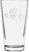 Posavac Hound Custom Personalized Dog Themed Etched All Purpose 16oz Pint Glass