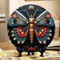 Insects 10-inch Ceramic Plate Perfect for Tabletop Display & Wall Decor with Stand DP-599120086