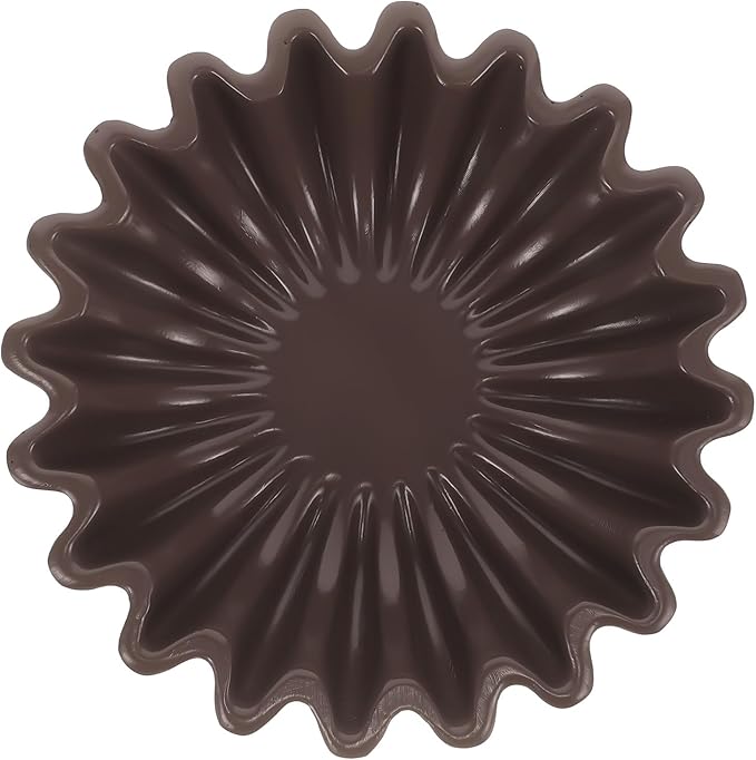 Decorative Wavy Edge Bowl 6-inch Black Fruit Bowl Jewelry Storage Organizer Snack and Key Holder for Living Room Tabletop Display