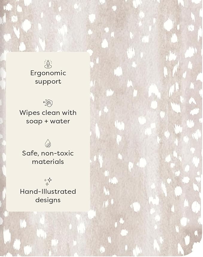 House of Noa Nama Standing Mat – Anti-Fatigue Cushioned Kitchen Mats for Floor | Ergonomic Bounce-Back Foam Kitchen Mats | Anti-Fatigue Mats for Kitchen & Standing | Fawn Brown | 22" x 72"