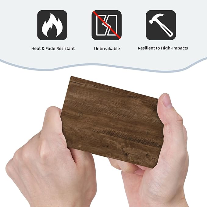 Light Switch Cover Brown Rustic Wood Grain Farmhouse Wall Plate Cover 1 Gang Blank No Device Decorative Outlet Covers Electrical Switchplate for Cabin Bedroom Decor