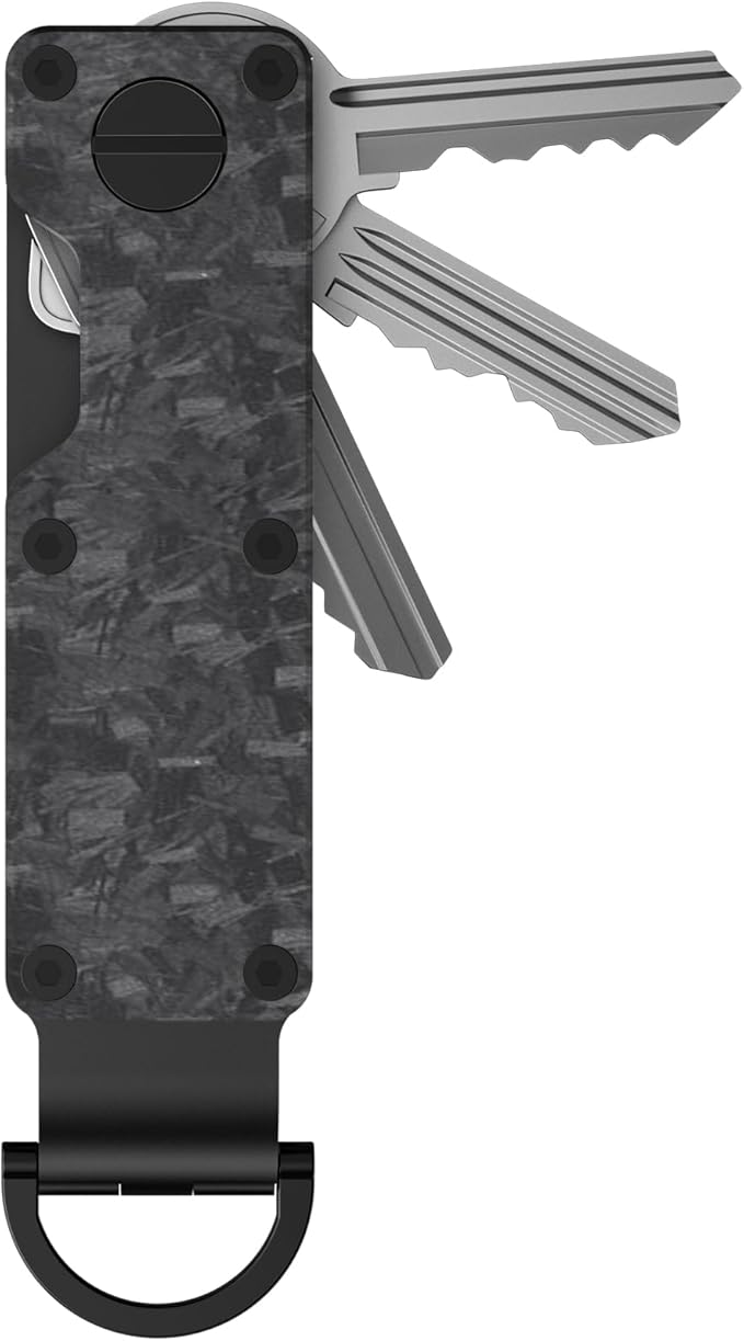 Key Organizer Minimalist Innovative Keyholder Compact Keys Organizer Smart KeyChain Secures 2-6 Keys