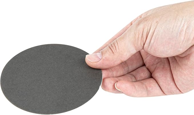 Restaurantware Paper Coasters 100 Pack of 3.5 Inch Disposable Beverage Coasters Absorbent for Hot and Cold Drinks Black Coffee Cup Essentials for Table Decor, Kitchen, Home Patio or Living Room
