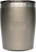 Toadfish Non-tipping 10oz Double Wall Insulated Stainless Steel Rocks Tumbler w/ East Slide Lid - Graphite