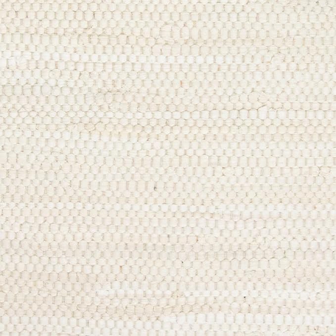 PILLOWPIA Handcrafted Chindi Rag Rug Hot Pad – 100% Cotton, Handwoven, Colorful & Eco-Friendly | Boho Kitchen Accessory for Table, Counter, or Serving Use - Heavy Cream