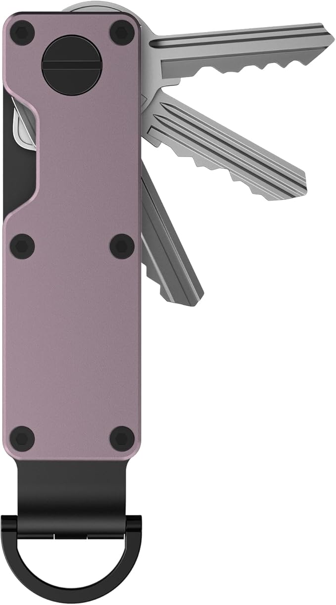 Key Organizer Minimalist Innovative Keyholder Compact Keys Organizer Smart KeyChain Secures 2-6 Keys