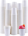 Turbo Bee 300Pack 4oz Disposable Paper Cups,Hot/Cold Beverage Drinking Cup，Small Paper Cups for Bathroom and Mouthwash…