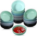12 Pcs Dip Bowls Set 1.7oz Sauce Soy Dishes Bowls Small for Dipping Tomato Sauce, Soy, BBQ and Other Party Supplies(Multicolor)