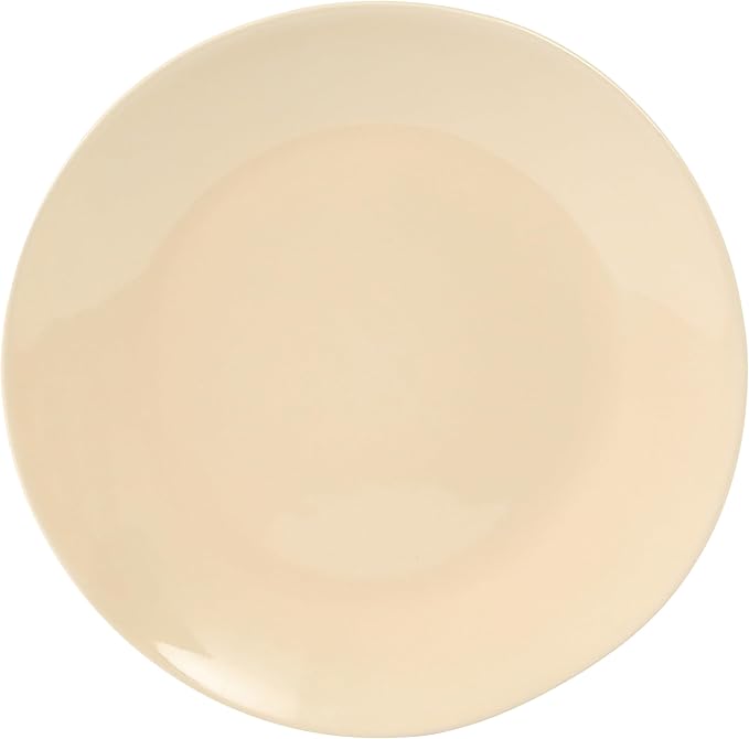 Bloomhouse - Two Time Oprah's Favorite Things Winner - Montecito Breeze 16 Piece (Service for 4) Double Plates and Bowls Stoneware Reactive Glaze Dinnerware Set - Marble Dawn Cream